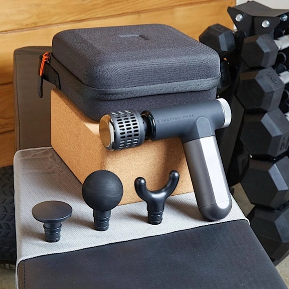 ✨The Sharper Image - Powerboost Pro+ Compact Hot & Cold Percussion Massager✨NEW✨ - Picture 2 of 16